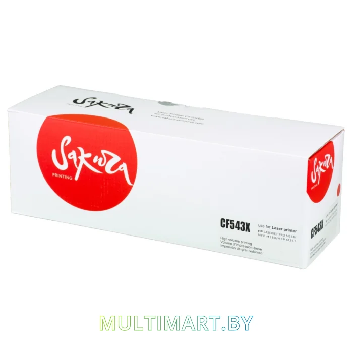 Картридж Sakura Printing SACF543X (аналог HP CF543X)